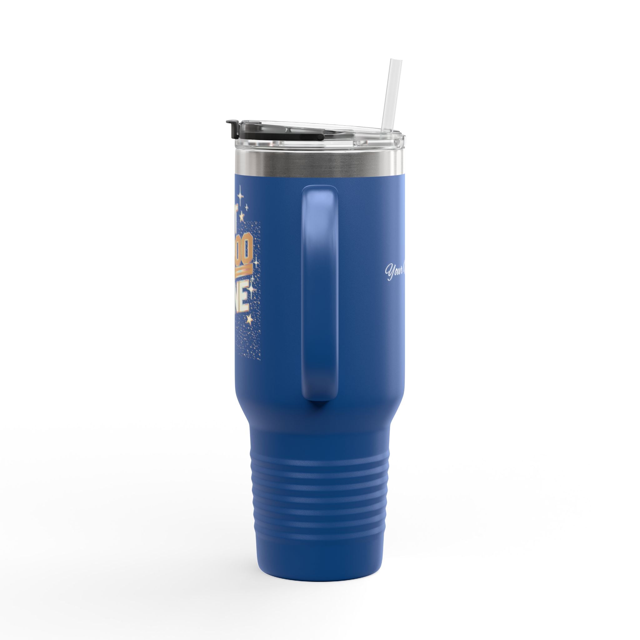 Insulated Travel Mug - Hit Zero to Shine, 40oz Fully Customizable Tumbler for Coffee Lovers