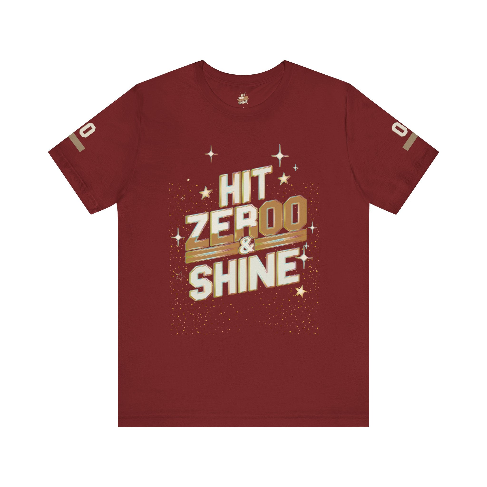 'Hit Zero & Shine' Unisex Jersey Tee -