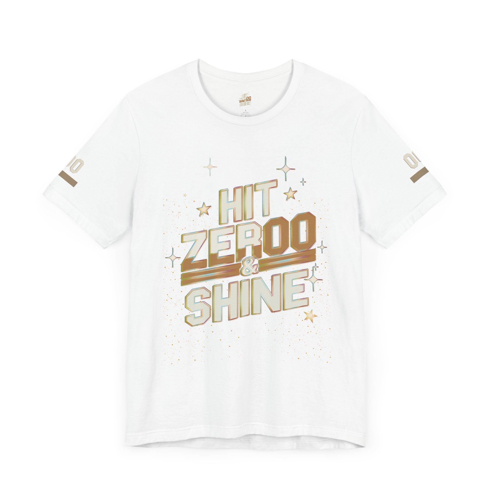 'Hit Zero & Shine' Unisex Jersey Tee -