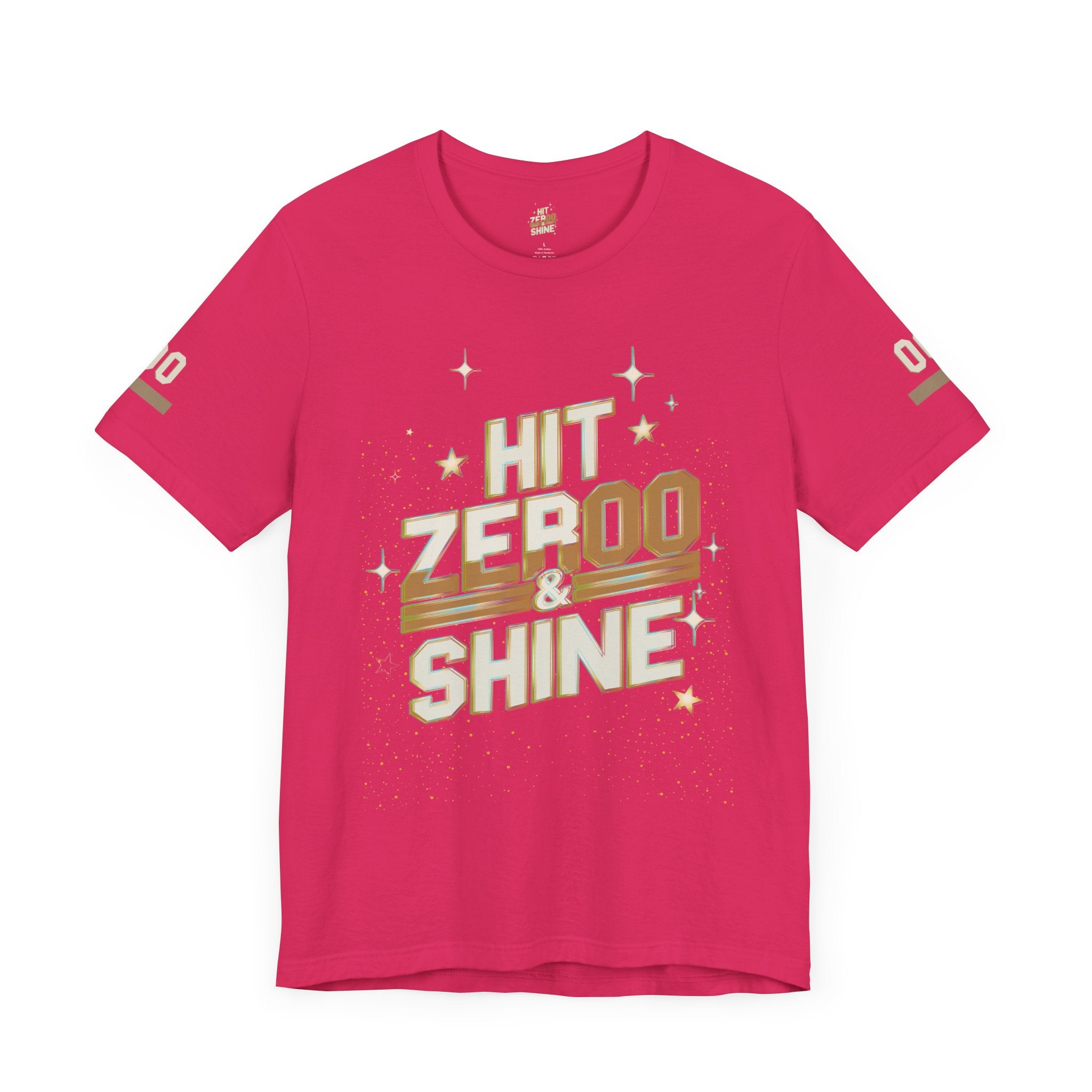'Hit Zero & Shine' Unisex Jersey Tee -