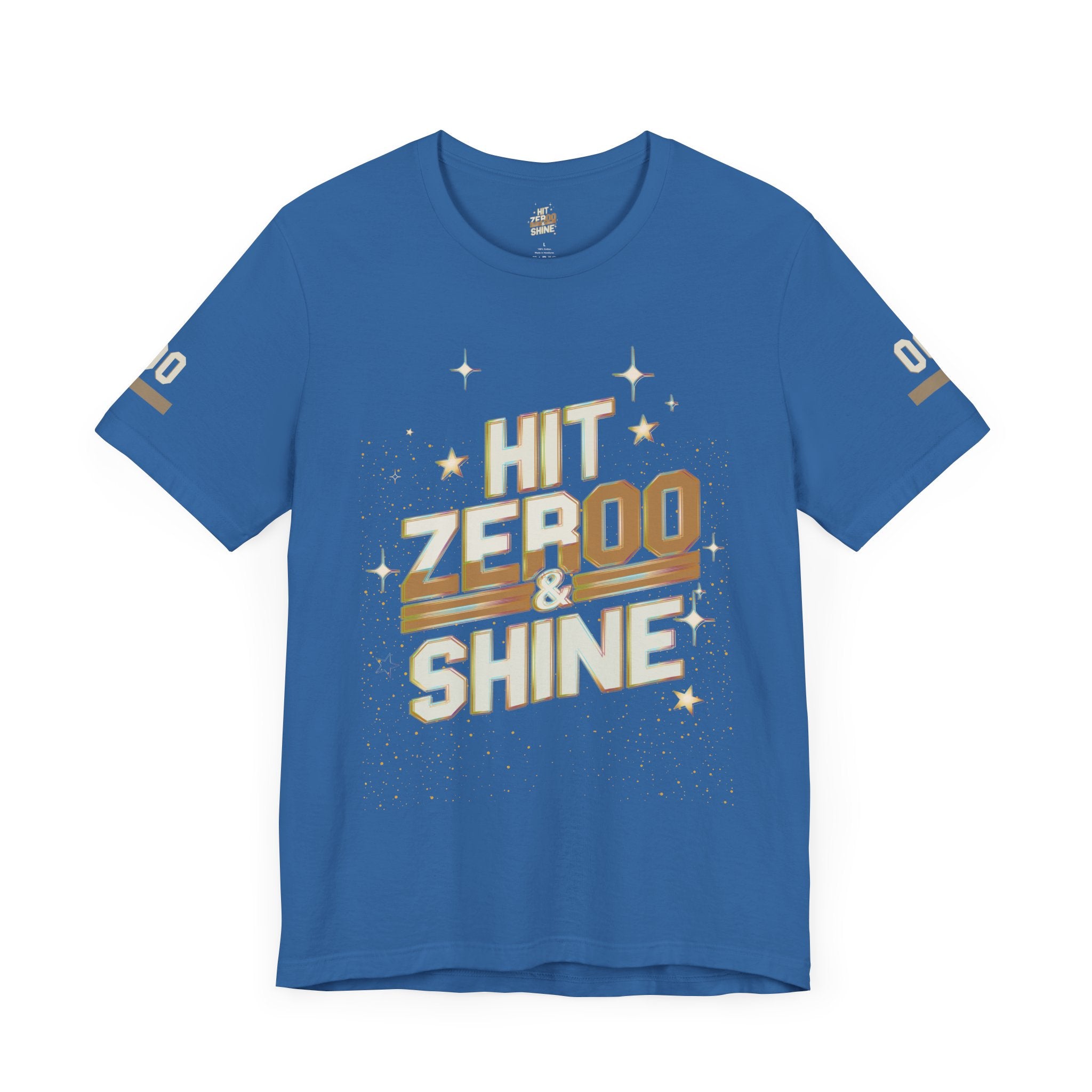 'Hit Zero & Shine' Unisex Jersey Tee -