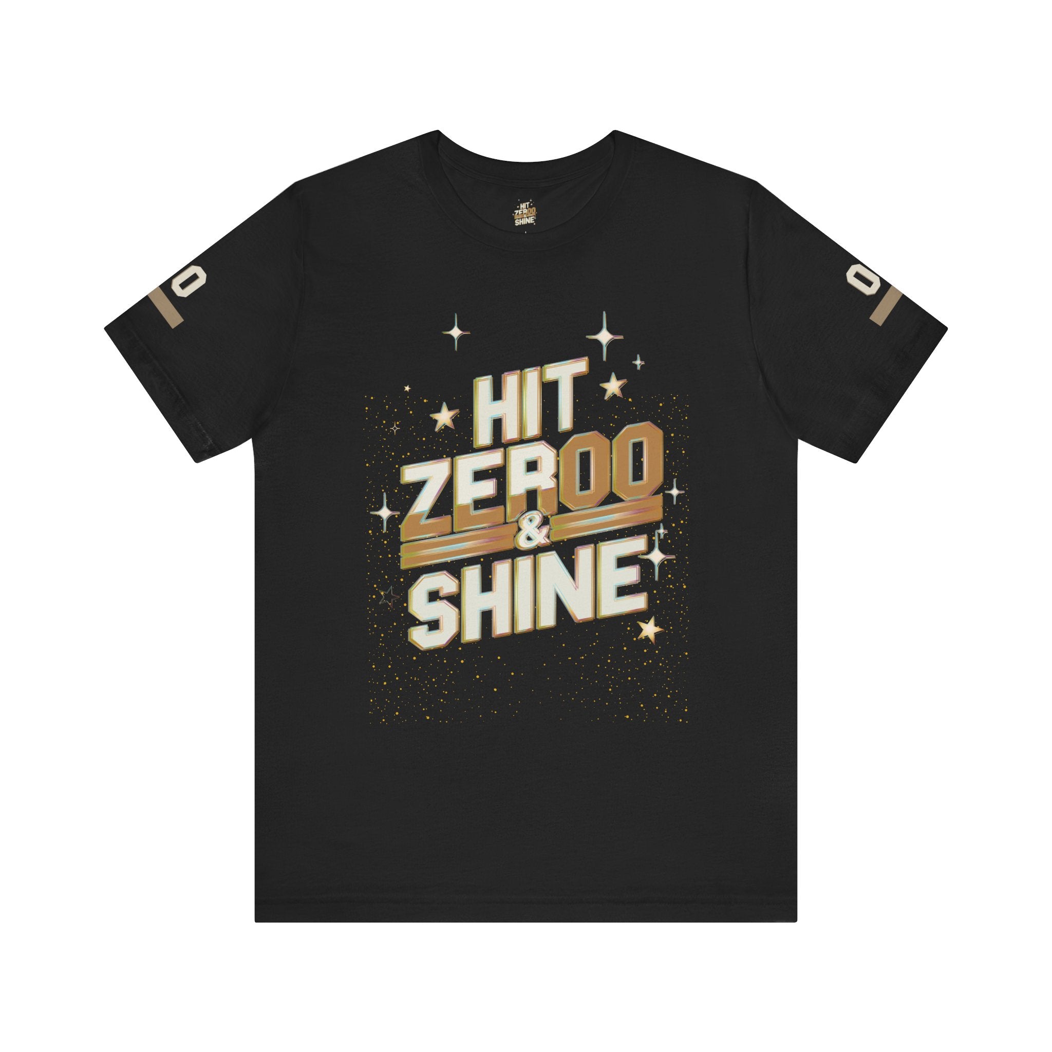 'Hit Zero & Shine' Unisex Jersey Tee -