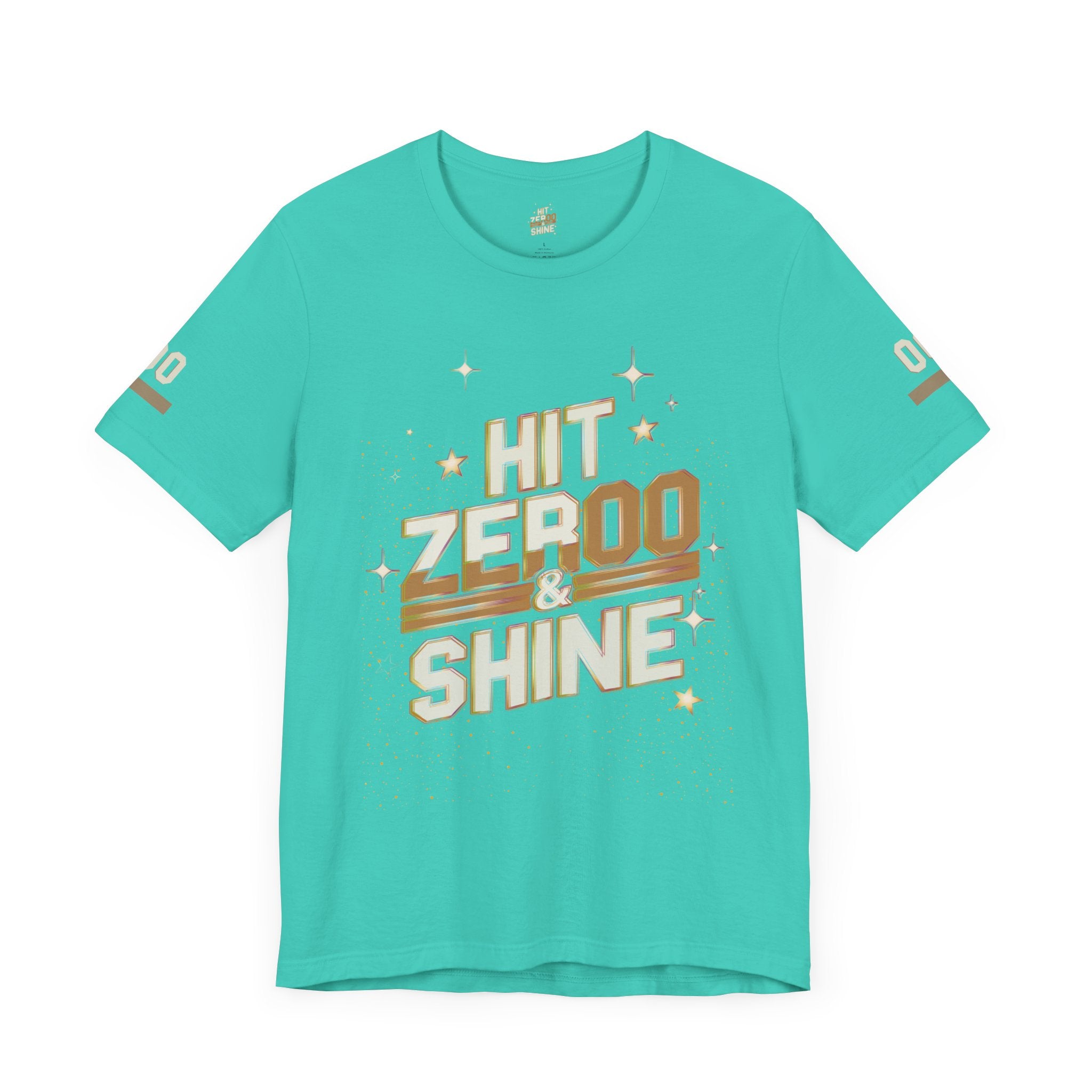 'Hit Zero & Shine' Unisex Jersey Tee -