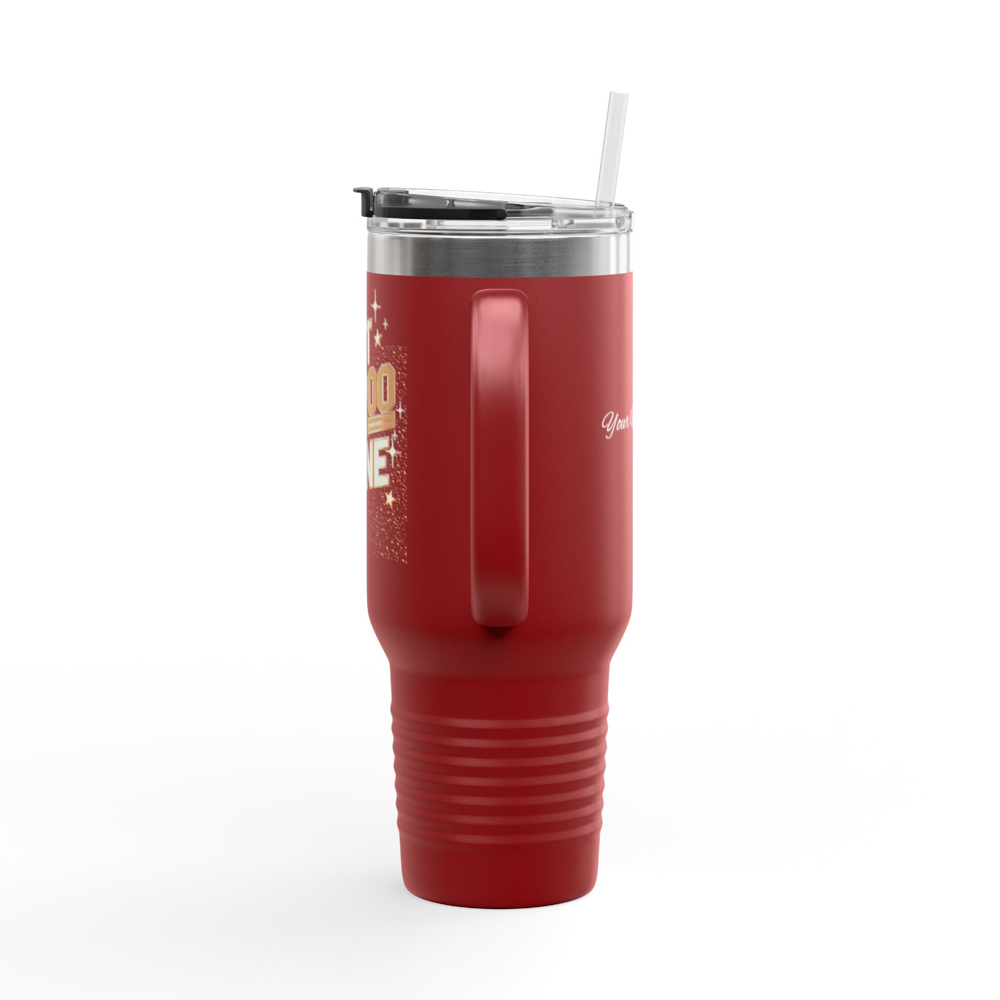 Insulated Travel Mug - Hit Zero to Shine, 40oz Fully Customizable Tumbler for Coffee Lovers