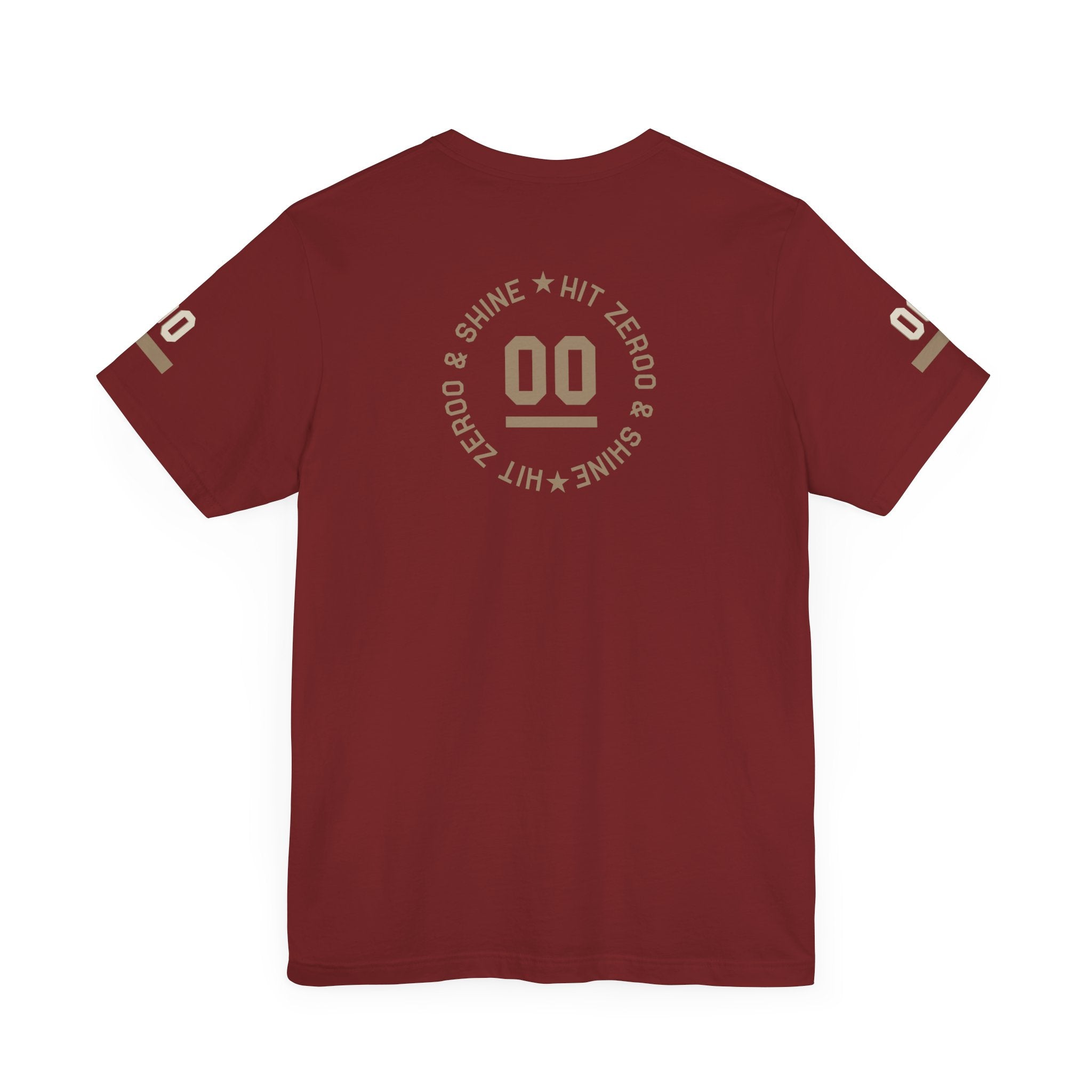 'Hit Zero & Shine' Unisex Jersey Tee -