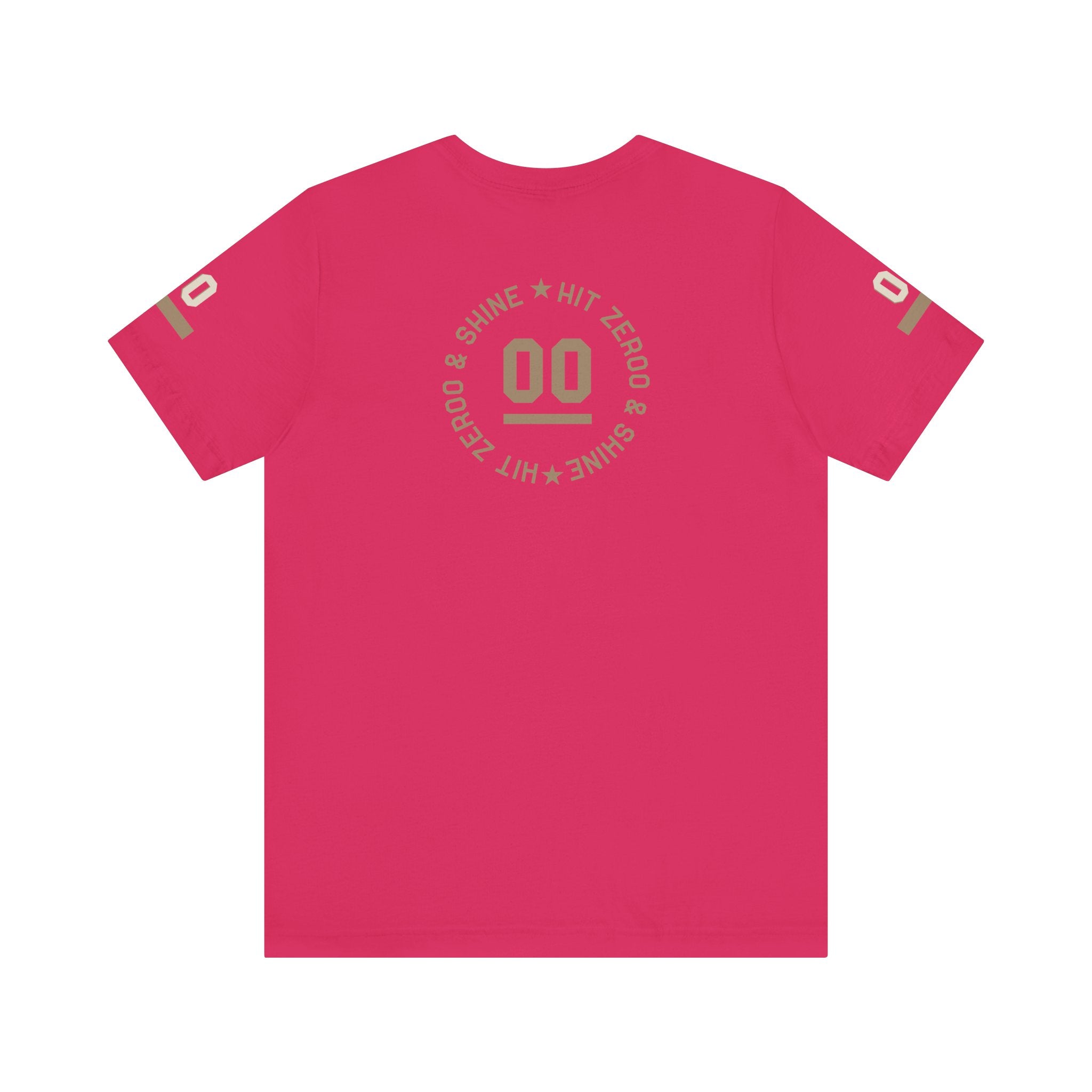 'Hit Zero & Shine' Unisex Jersey Tee -