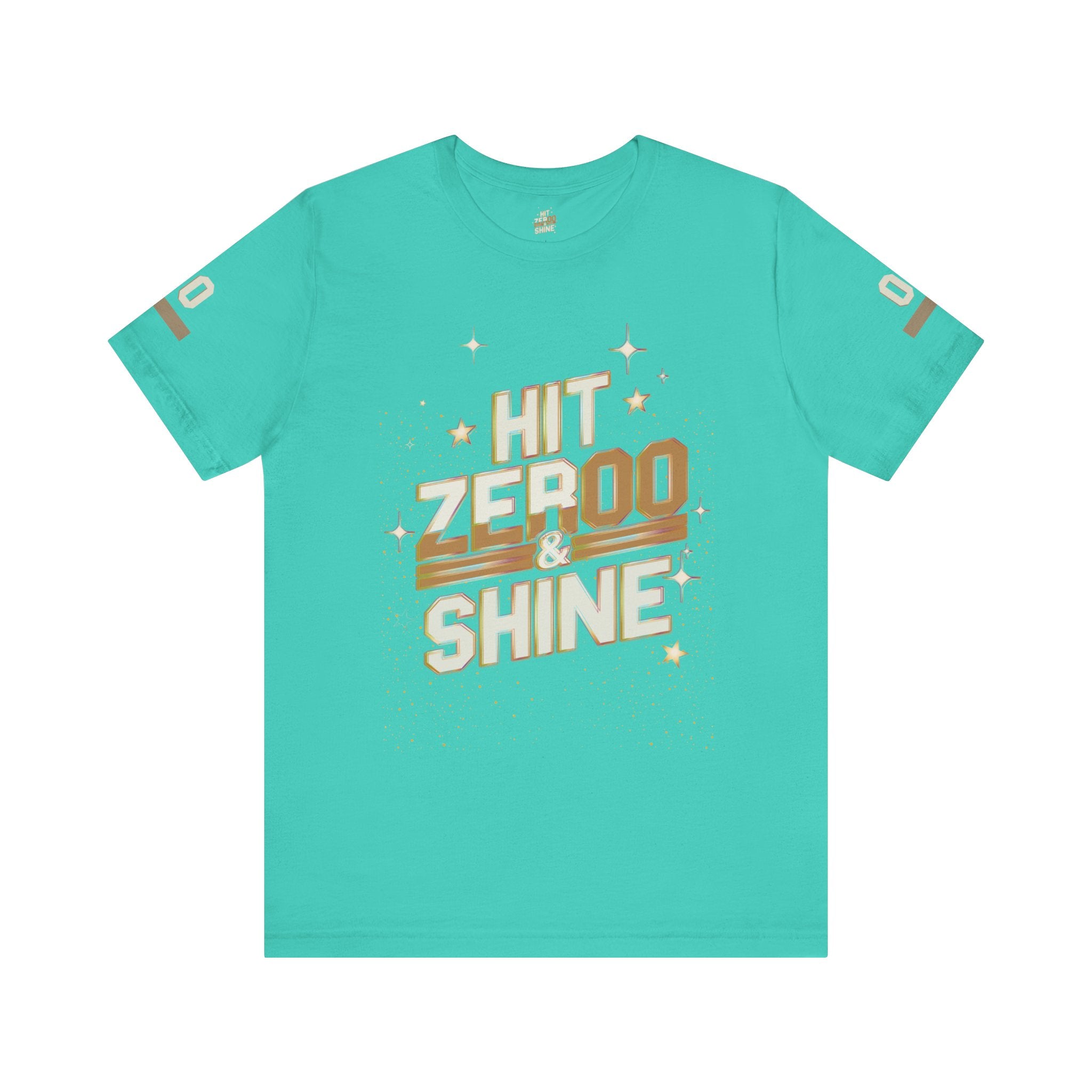 'Hit Zero & Shine' Unisex Jersey Tee -