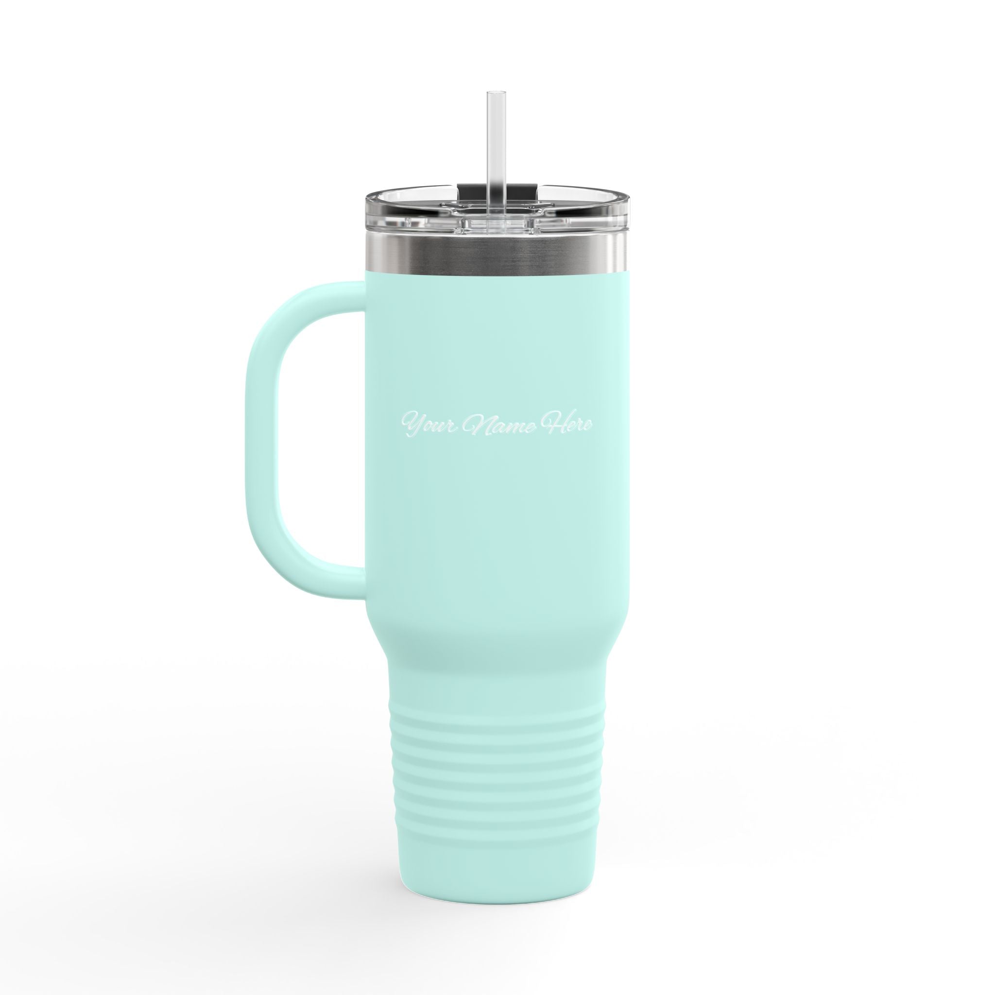 Insulated Travel Mug - Hit Zero to Shine, 40oz Fully Customizable Tumbler for Coffee Lovers