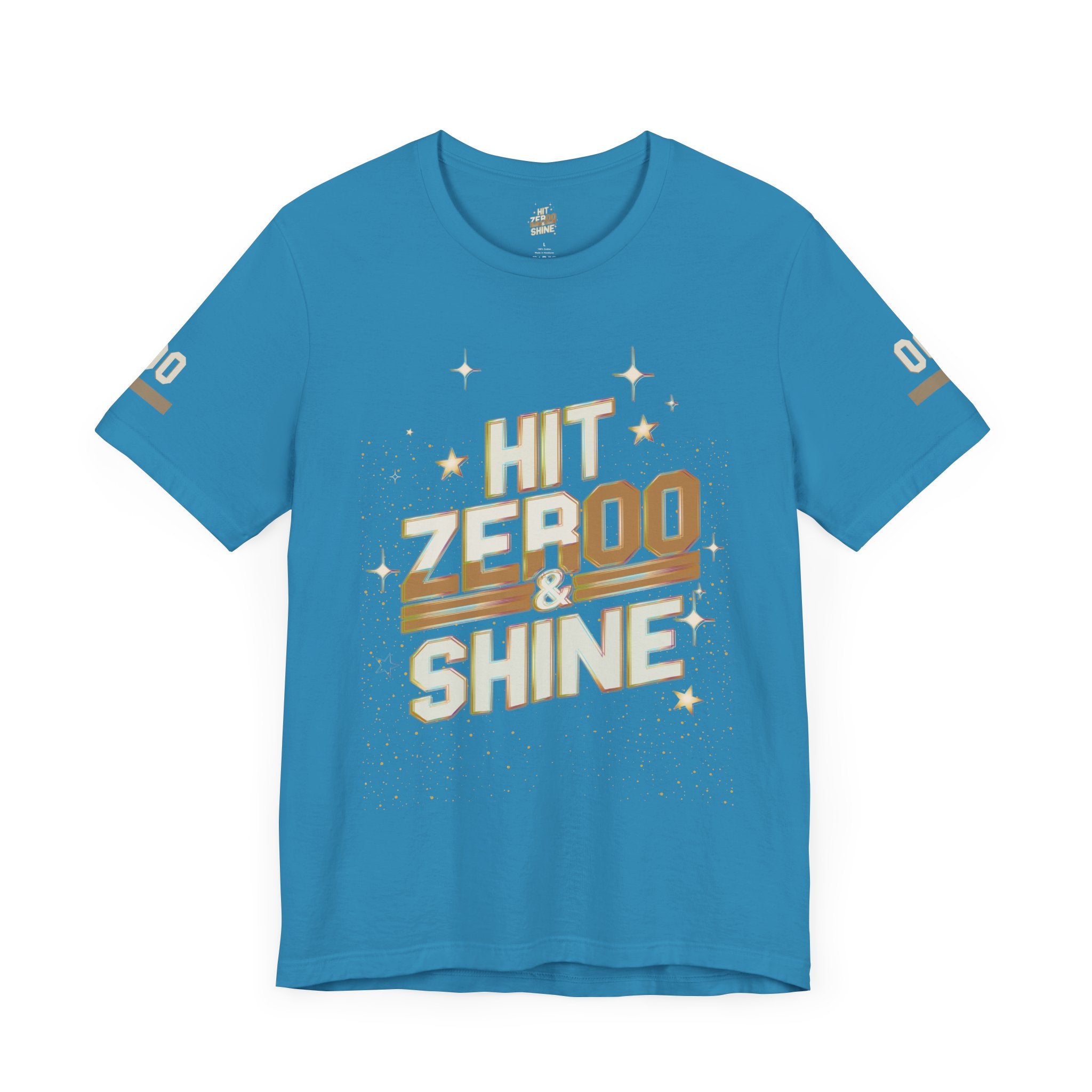 'Hit Zero & Shine' Unisex Jersey Tee -