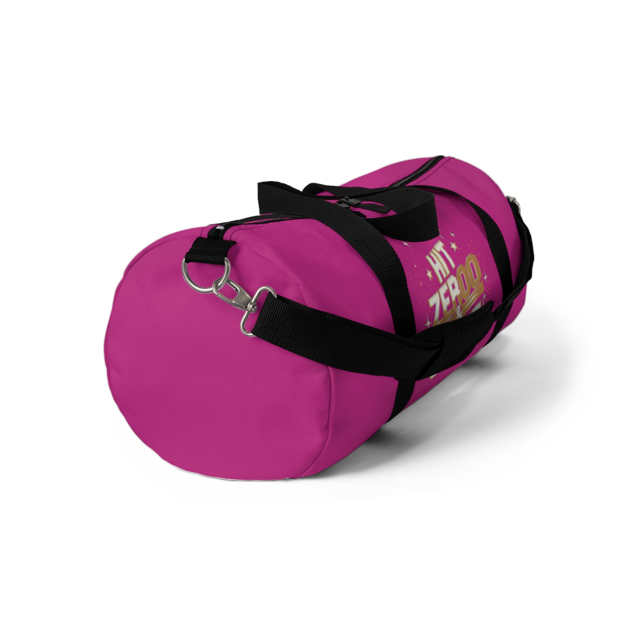 Hit Zero & Shine Duffel Bag - Stylish Gym and Travel Tote for Motivated Individuals