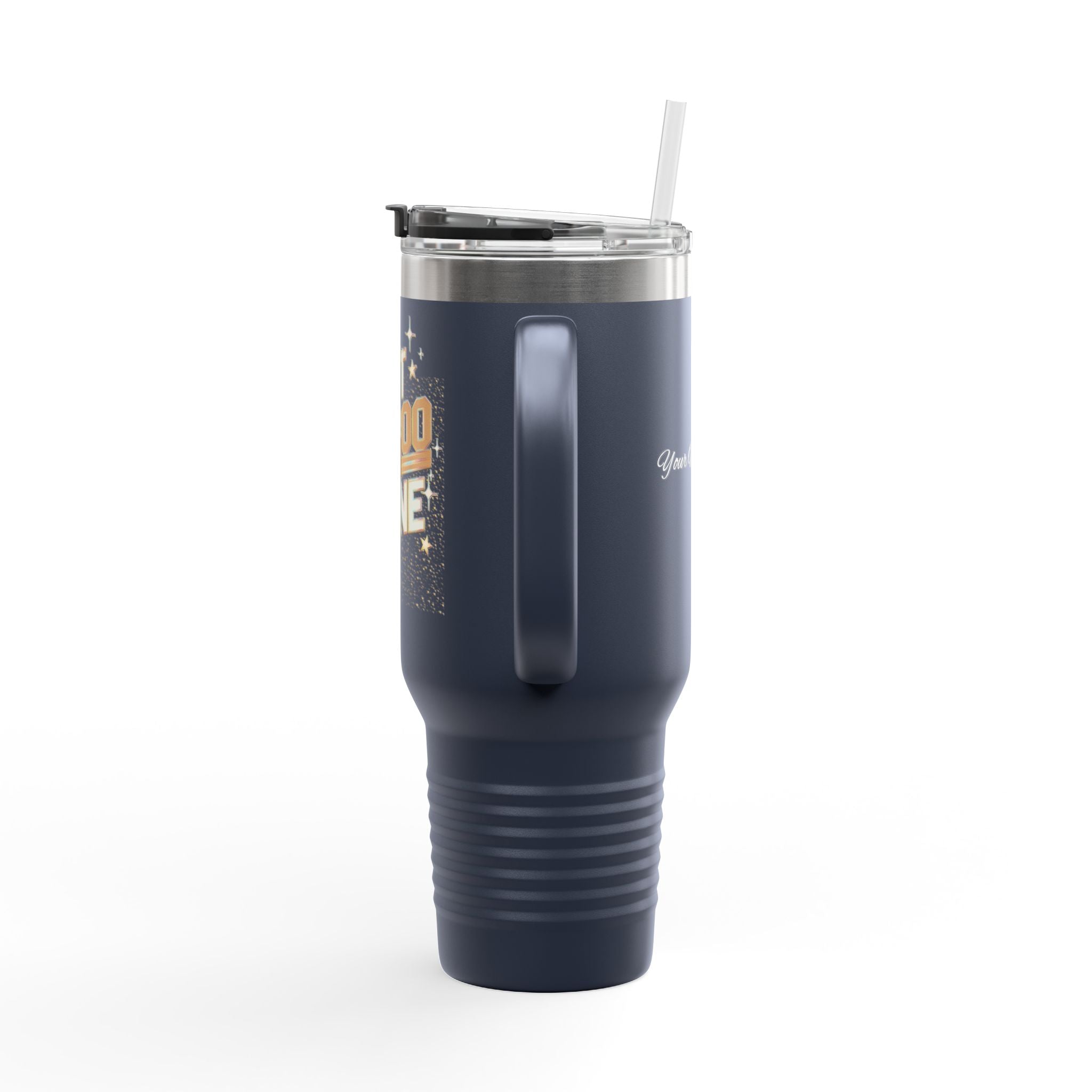 Insulated Travel Mug - Hit Zero to Shine, 40oz Fully Customizable Tumbler for Coffee Lovers