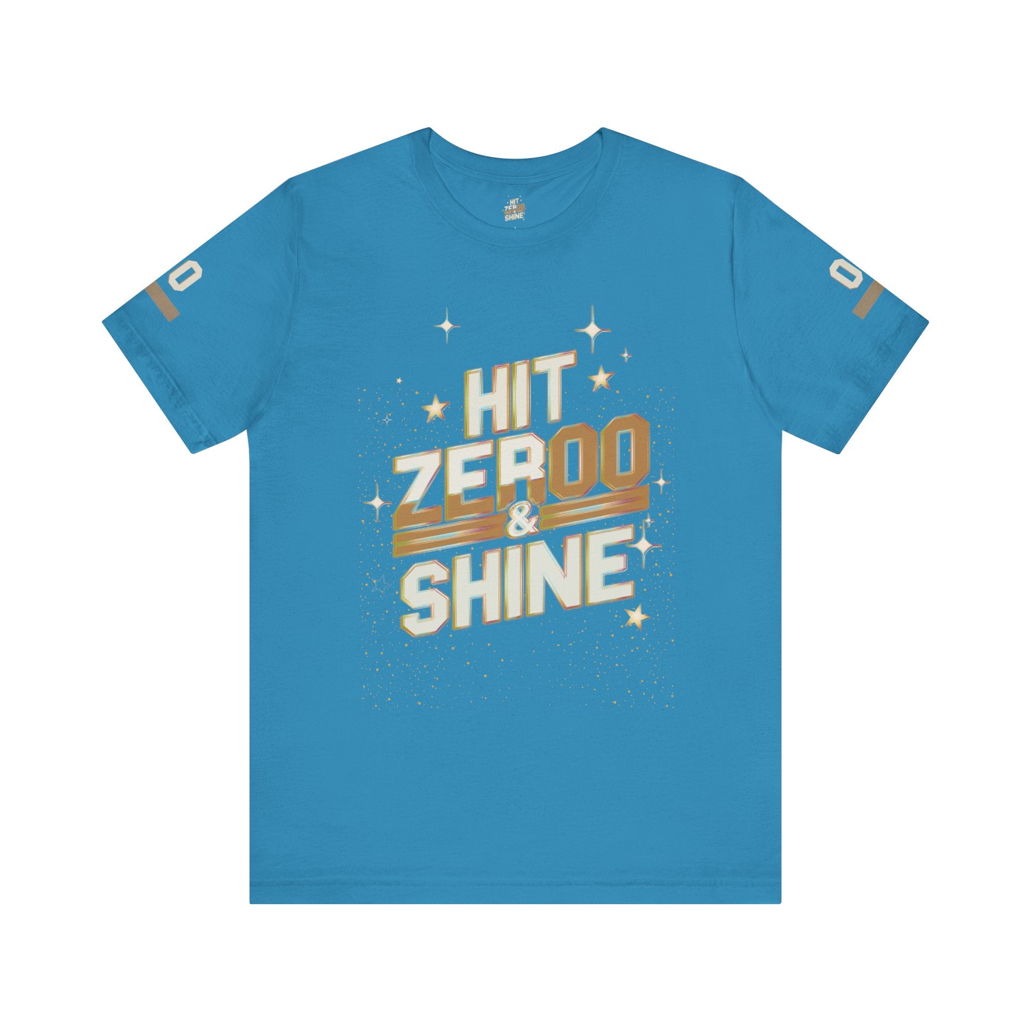 'Hit Zero & Shine' Unisex Jersey Tee -
