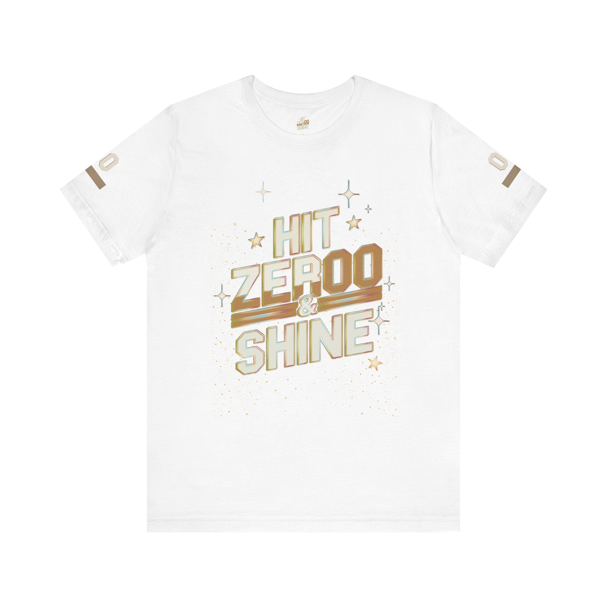 'Hit Zero & Shine' Unisex Jersey Tee -