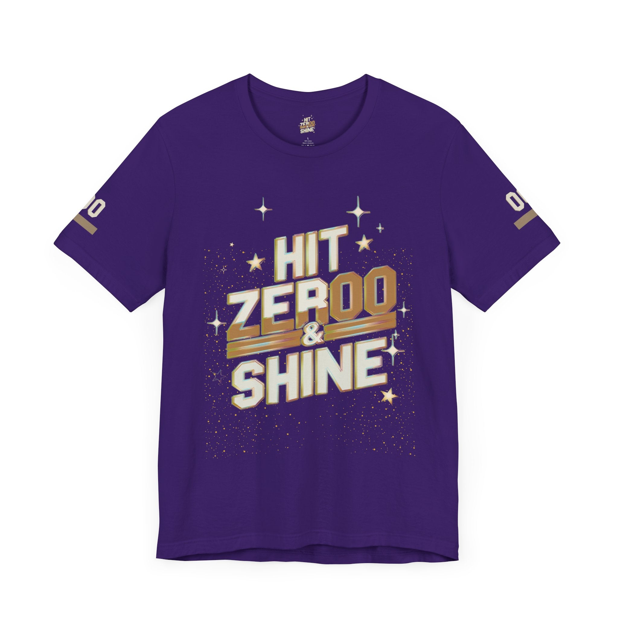 'Hit Zero & Shine' Unisex Jersey Tee -