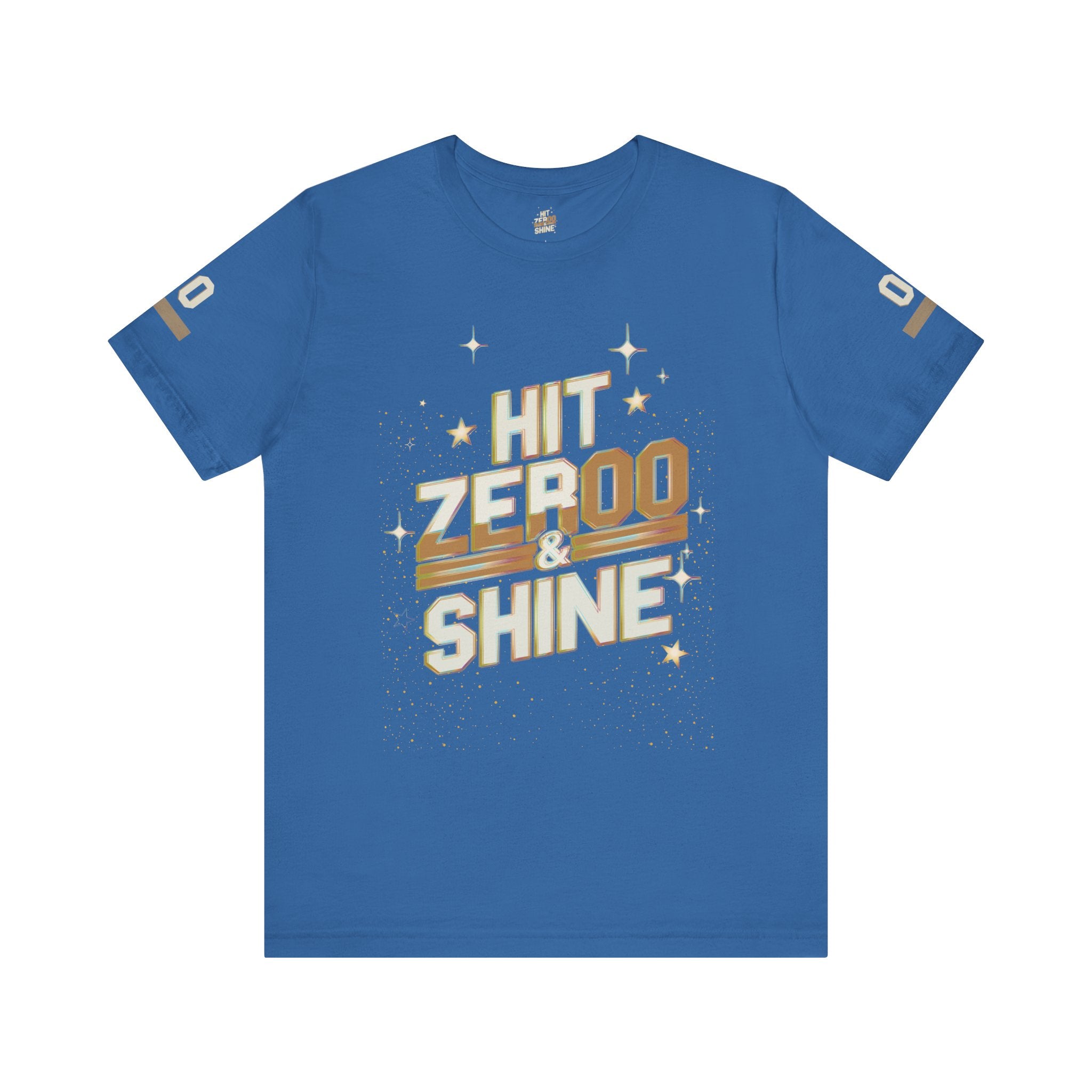 'Hit Zero & Shine' Unisex Jersey Tee -