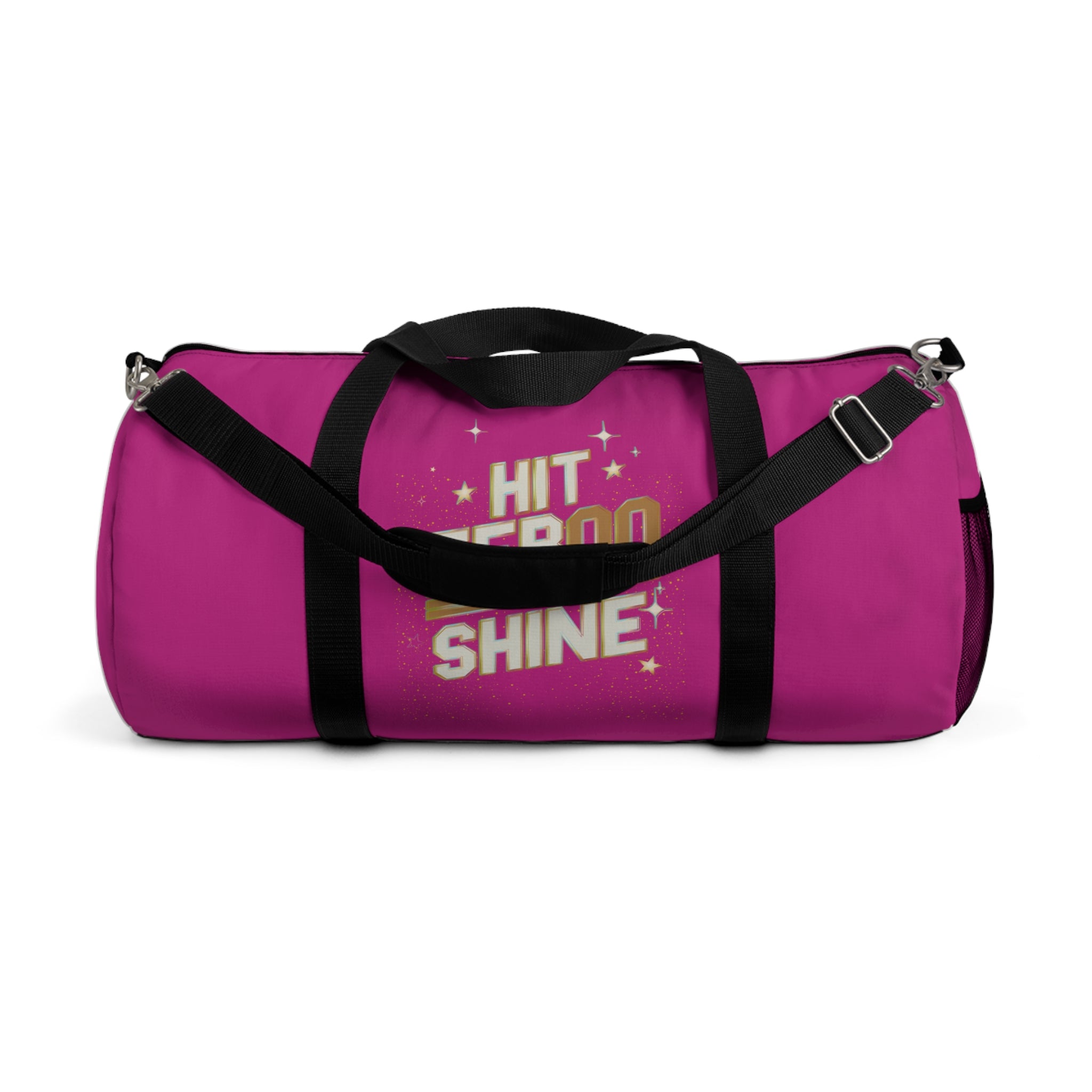 Hit Zero & Shine Duffel Bag - Stylish Gym and Travel Tote for Motivated Individuals