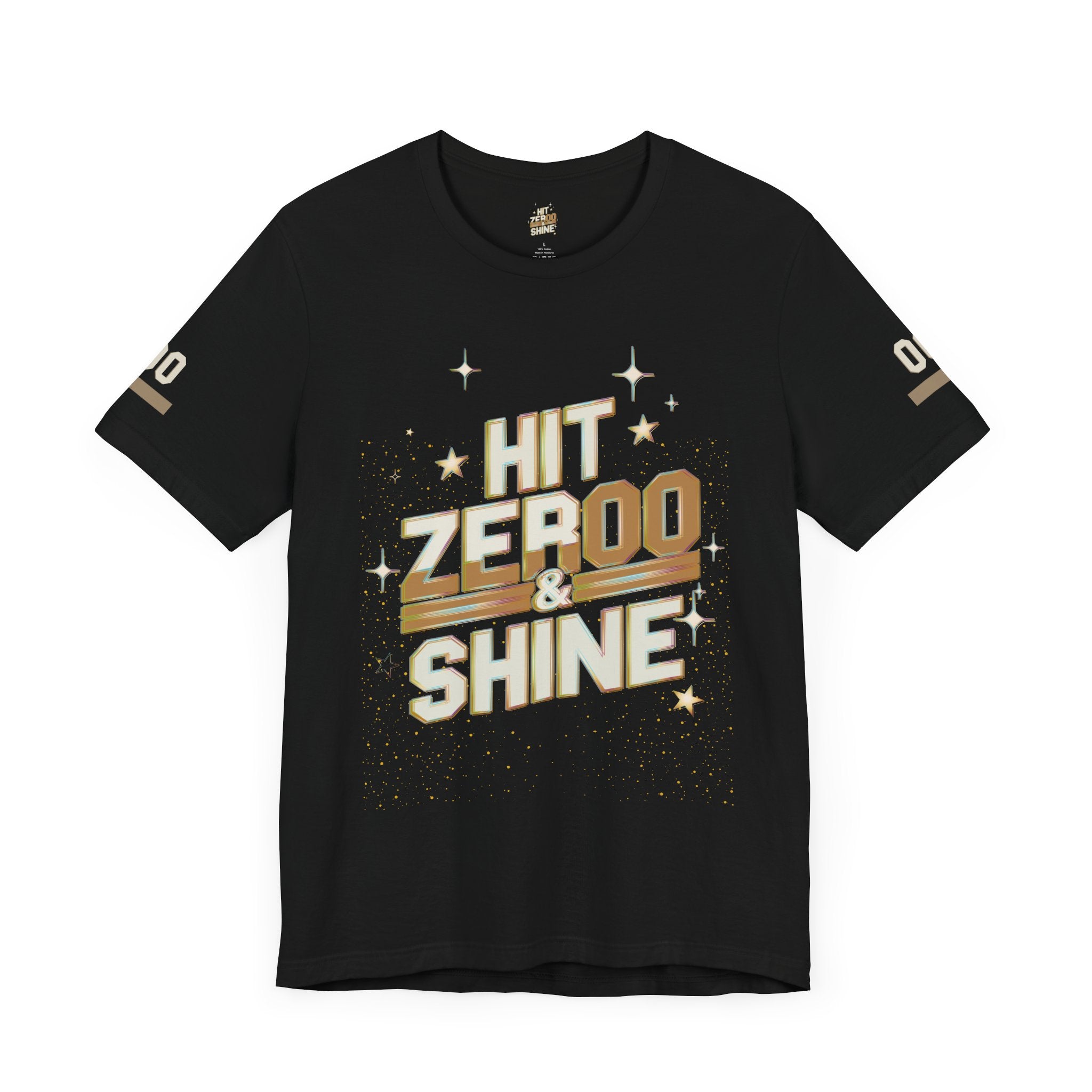 'Hit Zero & Shine' Unisex Jersey Tee -